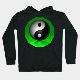 Yin Yang - Green Hoodie